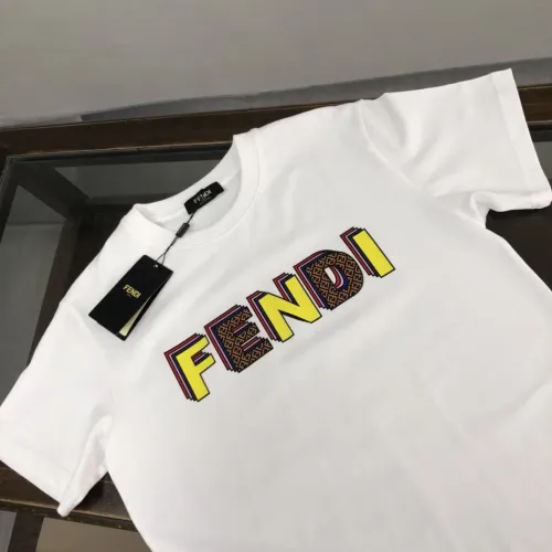 Replica Fendi T-Shirts Short Sleeved For Men #1475370 $45.00 USD for Wholesale