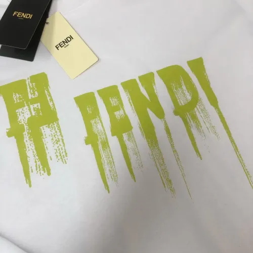 Replica Fendi T-Shirts Short Sleeved For Men #1475371 $45.00 USD for Wholesale