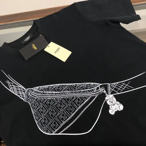 Replica Fendi T-Shirts Short Sleeved For Men #1475374 $45.00 USD for Wholesale