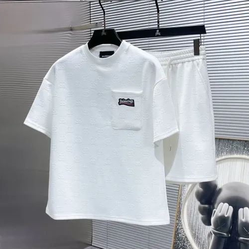 Cheap Balenciaga Fashion Tracksuits Short Sleeved For Men #1475407, $$76.00 USD On Balenciaga Fashion Tracksuits
