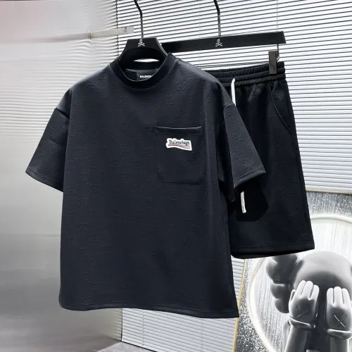 Cheap Balenciaga Fashion Tracksuits Short Sleeved For Men #1475408, $$76.00 USD On Balenciaga Fashion Tracksuits