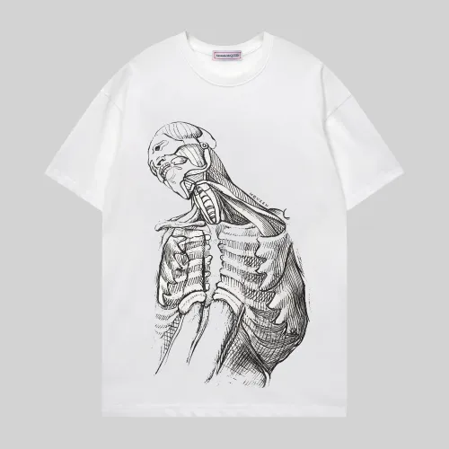Cheap Alexander McQueen T-shirts Short Sleeved For Unisex #1475424, $$32.00 USD On Alexander McQueen T-shirts