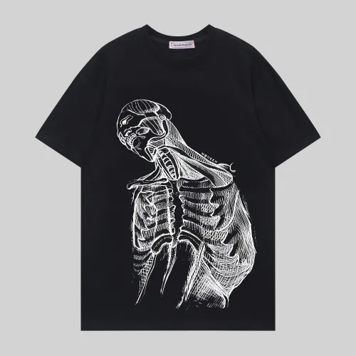 Cheap Alexander McQueen T-shirts Short Sleeved For Unisex #1475425, $$32.00 USD On Alexander McQueen T-shirts