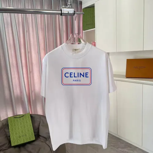 Cheap Celine T-Shirts Short Sleeved For Unisex #1475460, $$42.00 USD On Celine T-Shirts