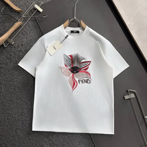 Cheap Fendi T-Shirts Short Sleeved For Men #1475477, $$45.00 USD On Fendi T-Shirts
