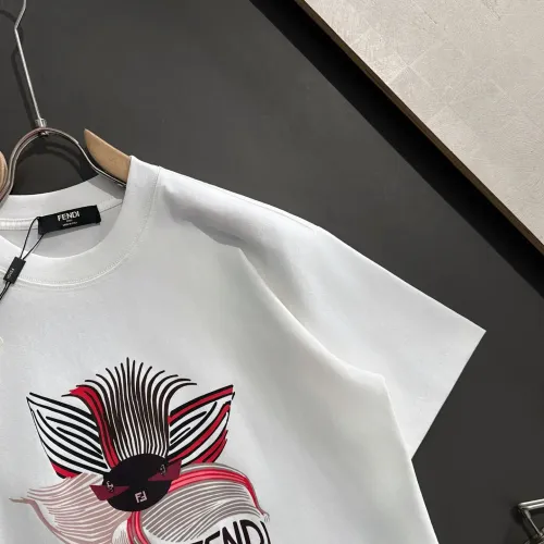 Replica Fendi T-Shirts Short Sleeved For Men #1475477 $45.00 USD for Wholesale