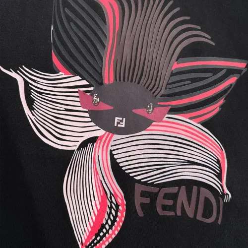 Replica Fendi T-Shirts Short Sleeved For Men #1475478 $45.00 USD for Wholesale