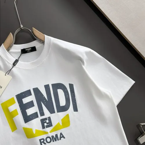 Replica Fendi T-Shirts Short Sleeved For Men #1475479 $45.00 USD for Wholesale