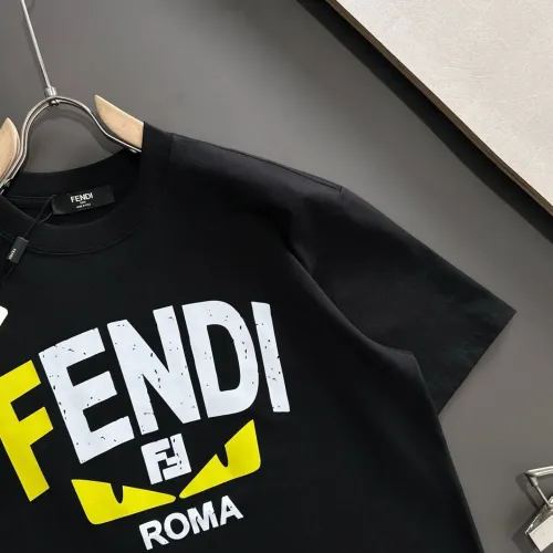Replica Fendi T-Shirts Short Sleeved For Men #1475480 $45.00 USD for Wholesale