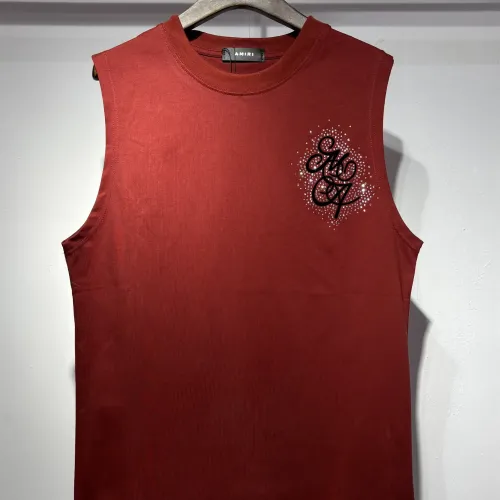Cheap Amiri T-Shirts Sleeveless For Unisex #1475640, $$32.00 USD On Amiri T-Shirts