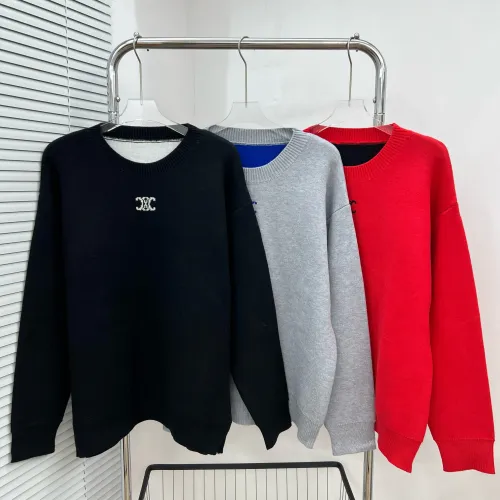 Replica Celine Sweaters Long Sleeved For Unisex #1475700 $56.00 USD for Wholesale