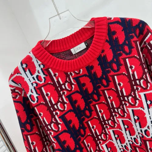 Replica Christian Dior Sweaters Long Sleeved For Unisex #1475710 $64.00 USD for Wholesale