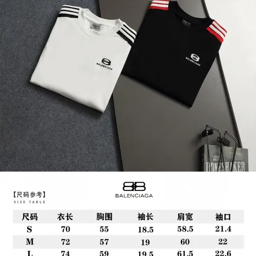Replica Balenciaga T-Shirts Short Sleeved For Unisex #1475746 $45.00 USD for Wholesale