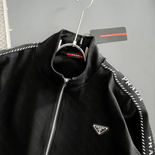 Replica Prada Tracksuits Long Sleeved For Men #1475751 $96.00 USD for Wholesale