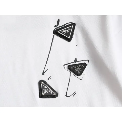 Replica Prada T-Shirts Short Sleeved For Unisex #1475752 $40.00 USD for Wholesale