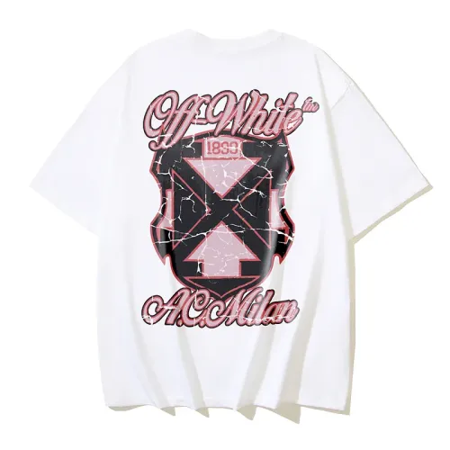 Cheap Off-White T-Shirts Short Sleeved For Unisex #1475785, $$29.00 USD On Off-White T-Shirts