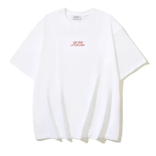 Replica Off-White T-Shirts Short Sleeved For Unisex #1475785 $29.00 USD for Wholesale