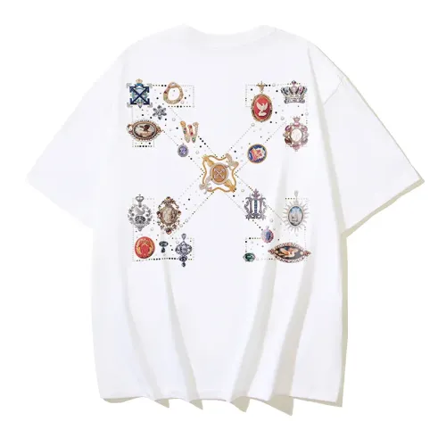 Cheap Off-White T-Shirts Short Sleeved For Unisex #1475803, $$29.00 USD On Off-White T-Shirts