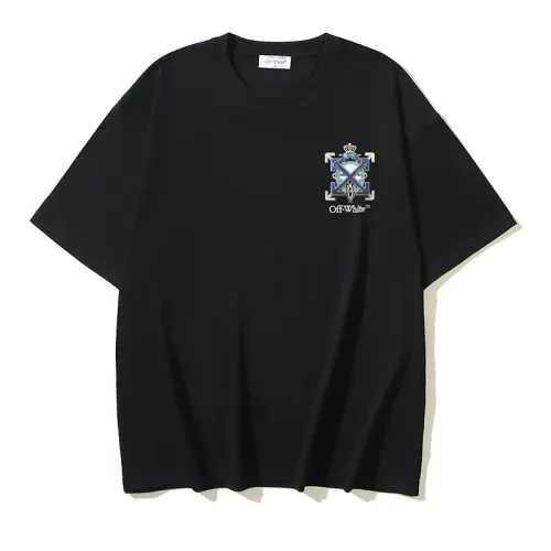 Replica Off-White T-Shirts Short Sleeved For Unisex #1475804 $29.00 USD for Wholesale