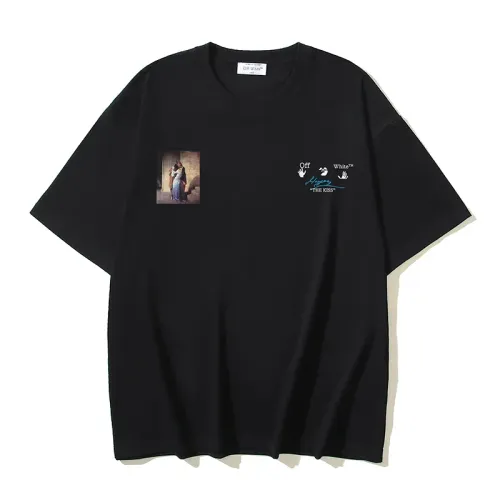 Cheap Off-White T-Shirts Short Sleeved For Unisex #1475838, $$29.00 USD On Off-White T-Shirts