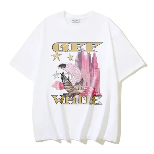 Cheap Off-White T-Shirts Short Sleeved For Unisex #1475841, $$29.00 USD On Off-White T-Shirts