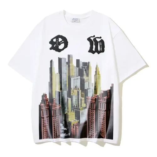 Cheap Off-White T-Shirts Short Sleeved For Unisex #1475855, $$32.00 USD On Off-White T-Shirts