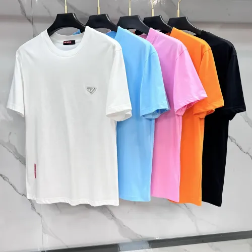 Replica Prada T-Shirts Short Sleeved For Men #1475977 $64.00 USD for Wholesale