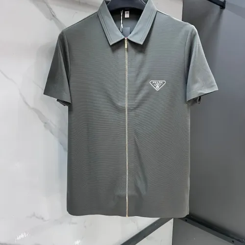 Cheap Prada Shirts Short Sleeved For Men #1476009, $$76.00 USD On Prada Shirts