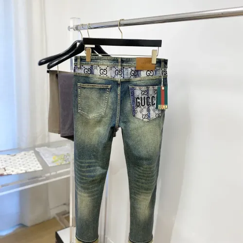 Replica Gucci Jeans For Men #1476033 $64.00 USD for Wholesale