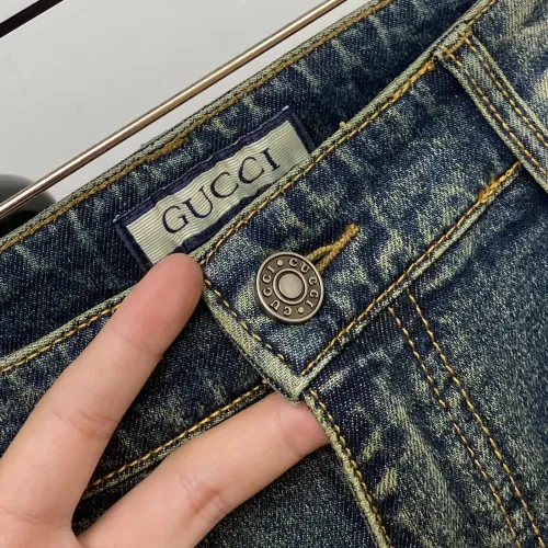 Replica Gucci Jeans For Men #1476033 $64.00 USD for Wholesale