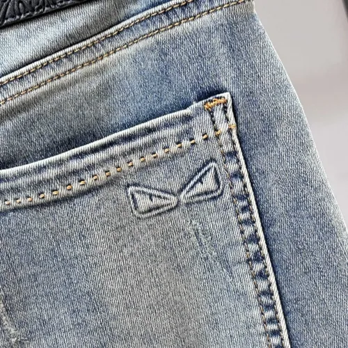 Replica Fendi Jeans For Men #1476050 $80.00 USD for Wholesale