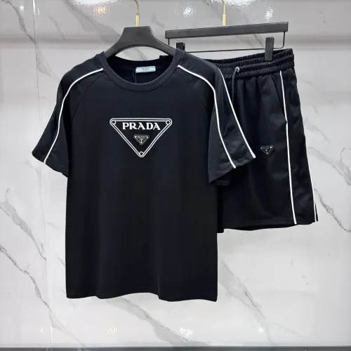 Cheap Prada Tracksuits Short Sleeved For Men #1476056, $$112.00 USD On Prada Tracksuits
