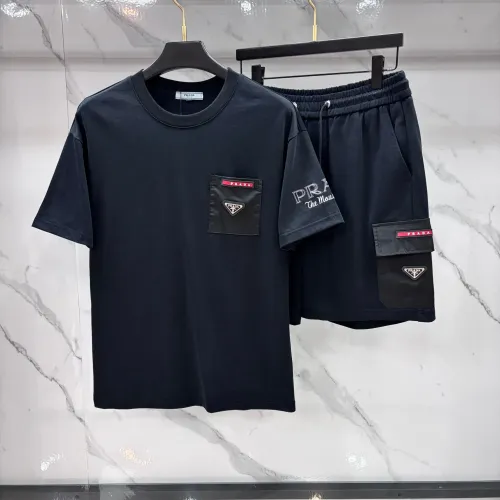 Cheap Prada Tracksuits Short Sleeved For Men #1476057, $$112.00 USD On Prada Tracksuits