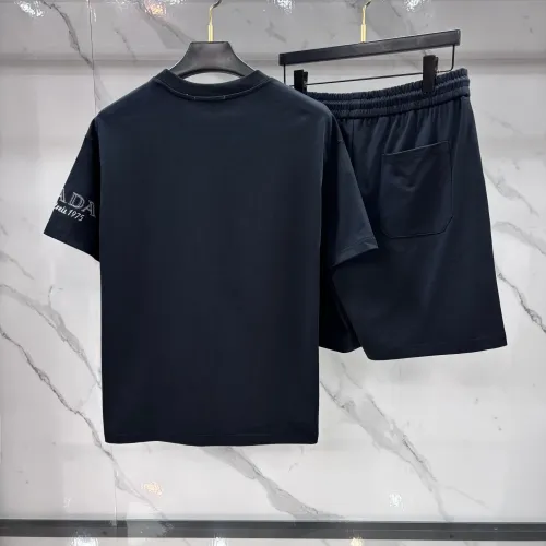 Replica Prada Tracksuits Short Sleeved For Men #1476057 $112.00 USD for Wholesale