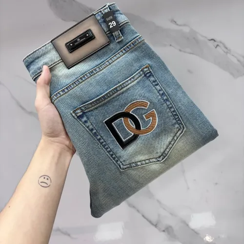 Cheap Dolce &amp; Gabbana D&amp;G Jeans For Men #1476059, $$80.00 USD On Dolce &amp; Gabbana D&amp;G Jeans