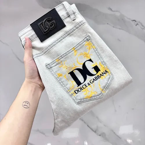 Cheap Dolce &amp; Gabbana D&amp;G Jeans For Men #1476060, $$80.00 USD On Dolce &amp; Gabbana D&amp;G Jeans