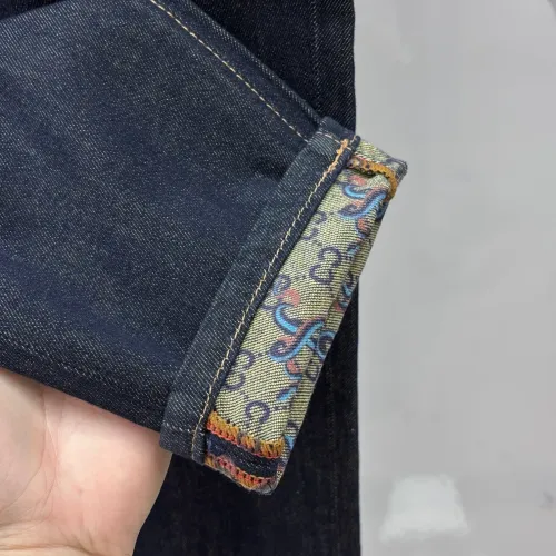 Replica Gucci Jeans For Men #1476062 $80.00 USD for Wholesale