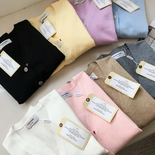 Replica Thom Browne TB Sweaters Long Sleeved For Women #1476161 $42.00 USD for Wholesale