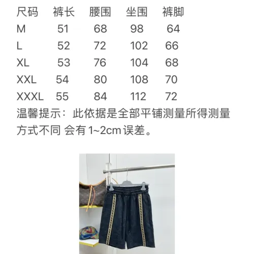 Replica Fendi Pants For Men #1476295 $68.00 USD for Wholesale