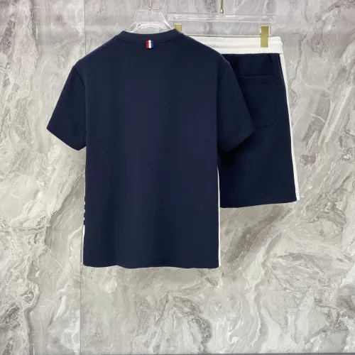 Replica Thom Browne TB Tracksuits Short Sleeved For Men #1476388 $105.00 USD for Wholesale