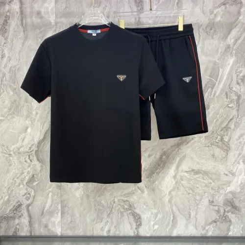Cheap Prada Tracksuits Short Sleeved For Men #1476391, $$105.00 USD On Prada Tracksuits