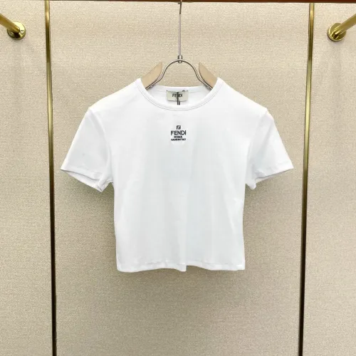 Cheap Fendi T-Shirts Short Sleeved For Women #1476437, $$60.00 USD On Fendi T-Shirts