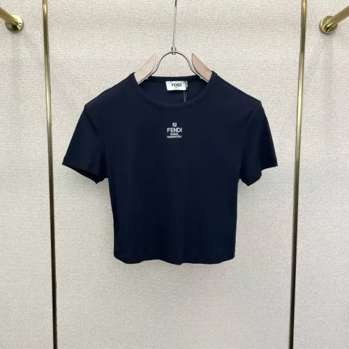 Cheap Fendi T-Shirts Short Sleeved For Women #1476438, $$60.00 USD On Fendi T-Shirts