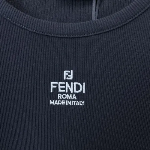 Replica Fendi T-Shirts Short Sleeved For Women #1476438 $60.00 USD for Wholesale