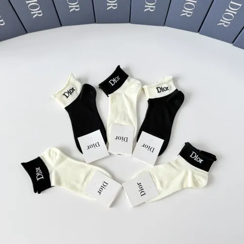 Replica Christian Dior Socks #1476510 $29.00 USD for Wholesale