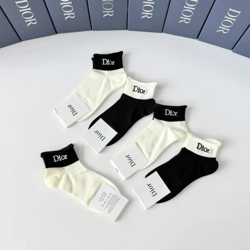 Replica Christian Dior Socks #1476510 $29.00 USD for Wholesale