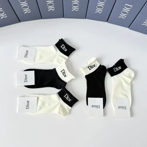 Replica Christian Dior Socks #1476510 $29.00 USD for Wholesale