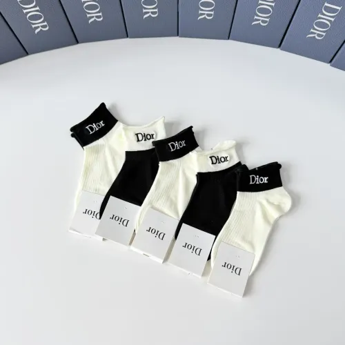 Replica Christian Dior Socks #1476510 $29.00 USD for Wholesale