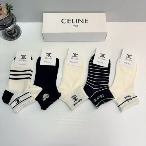 Replica Celine Socks #1476511 $27.00 USD for Wholesale