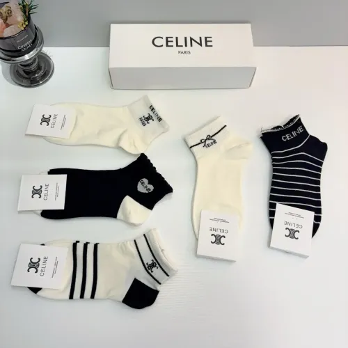Replica Celine Socks #1476511 $27.00 USD for Wholesale